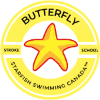 yellow swimming badge