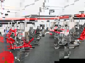 One of three fitness areas at CRC