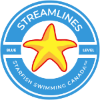 Blue swimming lesson badge